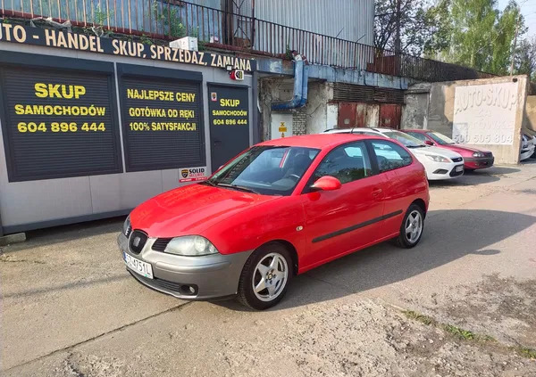 śląskie Seat Ibiza cena 5499 przebieg: 297650, rok produkcji 2003 z Brześć Kujawski